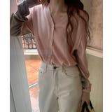 バイカラーアウトリンキングカーデイガン 25062 バイカラーカーデイガン | ARGO TOKYO | 詳細画像26