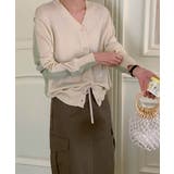 バイカラーアウトリンキングカーデイガン 25062 バイカラーカーデイガン | ARGO TOKYO | 詳細画像8