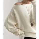 アイボリー | Boat Neck Dolman | ARGO TOKYO