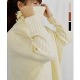 アイボリー | Mohair Stretch Turtleneck | ARGO TOKYO