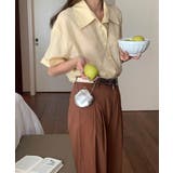 異素材レザーメッシュベルト 26117 ベルト | ARGO TOKYO | 詳細画像10 