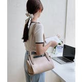 フェイクレザー２WAYバッグ 26148 フェイクレザー | ARGO TOKYO | 詳細画像3 