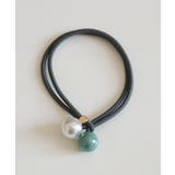 グリーン | 配色パールマルチヘアゴム 26163 パールヘアゴム | ARGO TOKYO