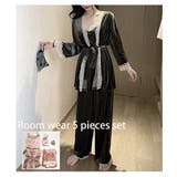 ルームウェア5点セット韓国ファッションレディース秋冬服 ベロア セット | ARGO TOKYO | 詳細画像4