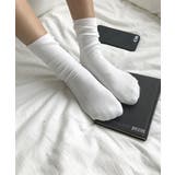 靴下 レディース カラバリリブソックス | ARGO TOKYO | 詳細画像3