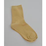 ライトイエロー(NEW) | 靴下 レディース カラバリリブソックス | ARGO TOKYO