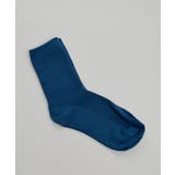 ネイビー | 靴下 レディース カラバリリブソックス | ARGO TOKYO