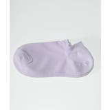 パープル | 選べる9色 接触冷感スニーカーソックス 27011 | ARGO TOKYO