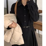 フロント刺繍コーデユロイシャツワンピース 29006 コーデユロイワンピース | ARGO TOKYO | 詳細画像28