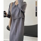 Layered V neck | ARGO TOKYO | 詳細画像1