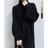 ブラック | Turtle neck Knit | ARGO TOKYO