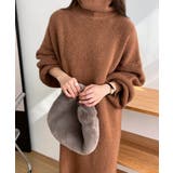 テラコッタ | Turtle neck Knit | ARGO TOKYO