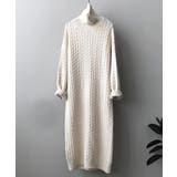 アイボリー | Cable Turtle Knit | ARGO TOKYO
