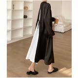 バックシアーポーチワンピース韓国ファッションレディース春夏服 | ARGO TOKYO | 詳細画像6 