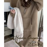 ボアフーディーワンピース 29004 ボアワンピース | ARGO TOKYO | 詳細画像1 