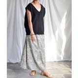 Watercolor print skirt | ARGO TOKYO | 詳細画像12 