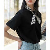 ブラック | アイスクリームカラーTシャツ 24027 プチプラ | ARGO TOKYO