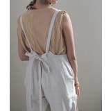 Linen blend salopette | ARGO TOKYO | 詳細画像9