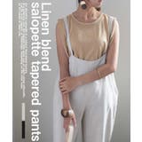 Linen blend salopette | ARGO TOKYO | 詳細画像1