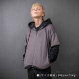 アルテミスクラシック レイヤードジップアップパーカーBK GY | ArtemisClassic | 詳細画像10