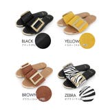 ビッグバックルフラットサンダル ぺたんこ minia | minia | 詳細画像3 