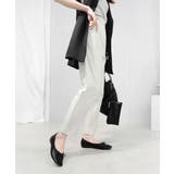 トゥステッチフラットパンプス ぺたんこ minia | minia | 詳細画像17 