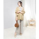 トゥステッチフラットパンプス ぺたんこ minia | minia | 詳細画像31 