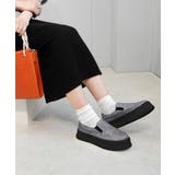 トラックソールスリッポン 4cm厚底 minia | minia | 詳細画像9 