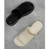 厚底スライダーサンダル プラットフォーム minia | minia | 詳細画像9 