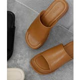 厚底スライダーサンダル プラットフォーム minia | minia | 詳細画像29 