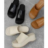 厚底スライダーサンダル プラットフォーム minia | minia | 詳細画像45 