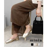 ゴールド | アンクレットパンプス 3cmヒール minia | minia