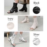 フェイクレザーブーサン 5cmヒール minia | minia | 詳細画像3 