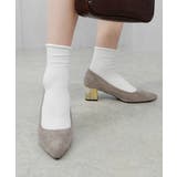 ブロックヒールポインテッド 5cmヒール minia | minia | 詳細画像31 