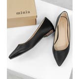 アシメカットポインテッド フラットシューズ minia | minia | 詳細画像9 