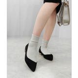 アシメカットポインテッド フラットシューズ minia | minia | 詳細画像28 