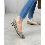 アシメカットポインテッド フラットシューズ minia | minia | 詳細画像44 