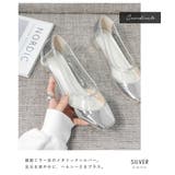 メタリッククリアパンプス 2cmヒール minia | minia | 詳細画像8