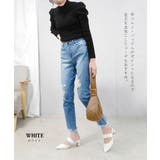 チャンキーベルトポインテッドミュール cmヒール minia | minia | 詳細画像5 