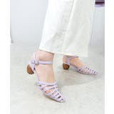 スフィアヒールボーンサンダル 5cmヒール minia | minia | 詳細画像18 