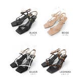 アンクレットサイドナローサンダル 6cmヒール minia | minia | 詳細画像3