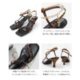 アンクレットサイドナローサンダル 6cmヒール minia | minia | 詳細画像5