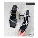 アンクレットサイドナローサンダル 6cmヒール minia | minia | 詳細画像14