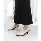 アンクレットサイドナローサンダル 6cmヒール minia | minia | 詳細画像15