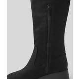 厚底スエードロングブーツ 5cmヒール minia | minia | 詳細画像5 