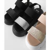 グリッターゴムスポサン 4cm厚底 minia | minia | 詳細画像8 