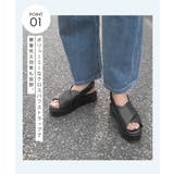 厚底クロスパフサンダル minia ◇ | minia | 詳細画像8