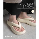 アイボリー | EVAトングサンダル minia ◇ | minia