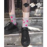 オールブラック | 厚底スニーカー ゴムスニーカー ローカットスニーカー | minia