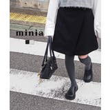 ブラック | ボリュームサボシューズ minia ミニア | minia